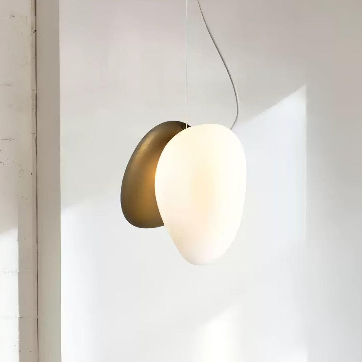 Frosted Glass Pendant Light — product view 2