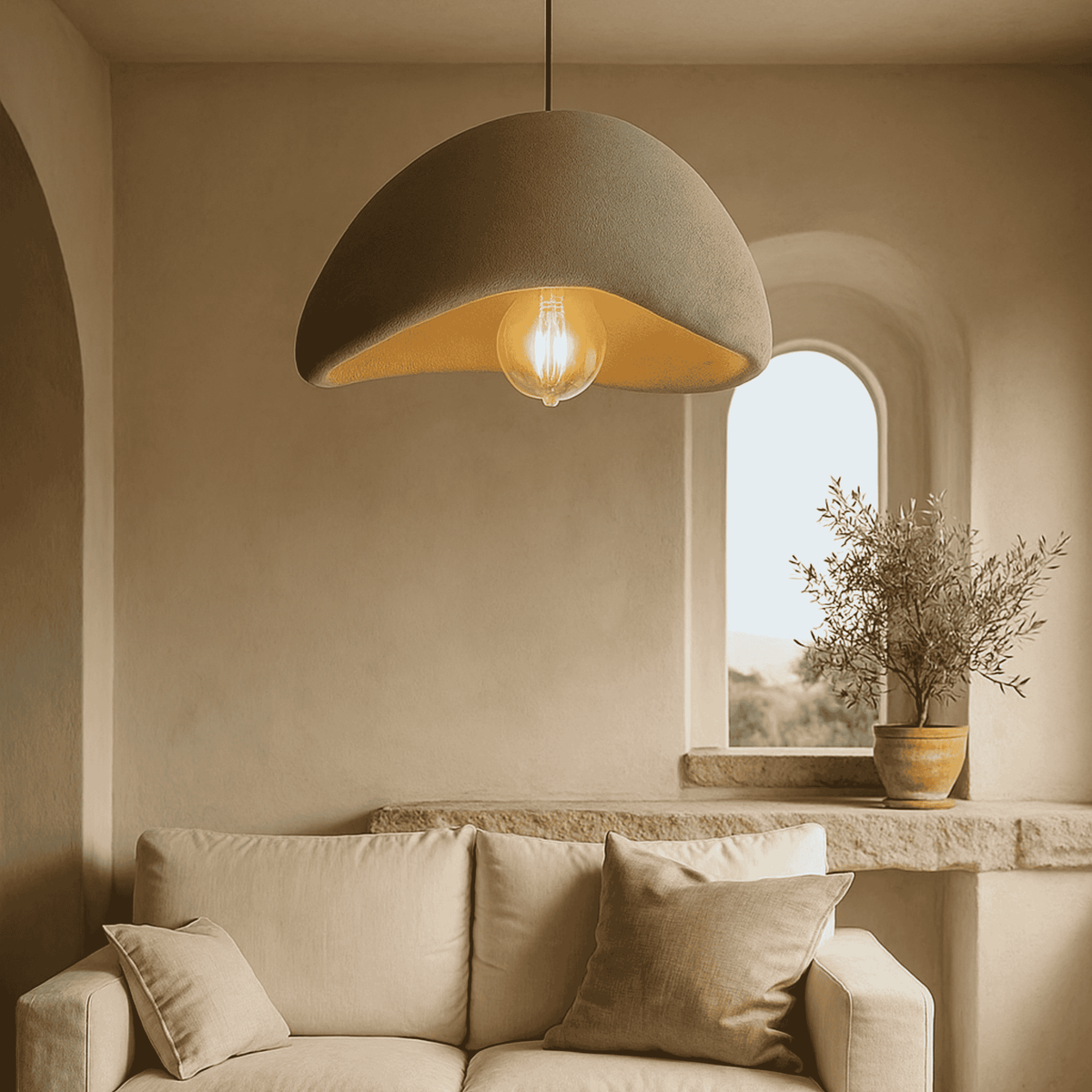 Santorini Serenity Chandelier Pendant Light Modern Dining Room Living Room — product view 3