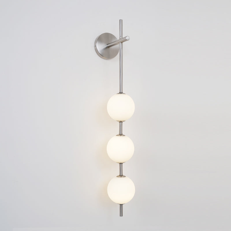 Cerin Vertical Globe Wall Lamp – Elegant Modern Lighting for Stylish Interiors — product view 7