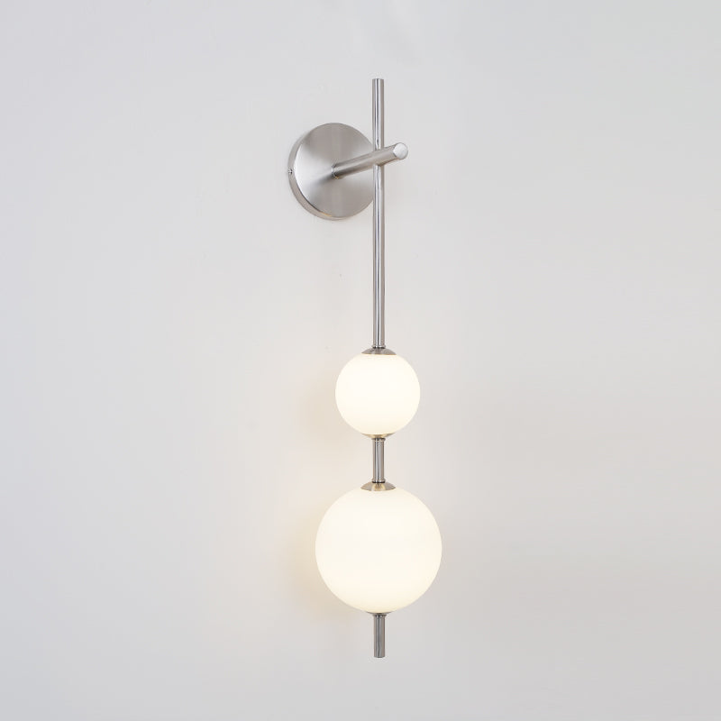 Cerin Vertical Globe Wall Lamp – Elegant Modern Lighting for Stylish Interiors — product view 3