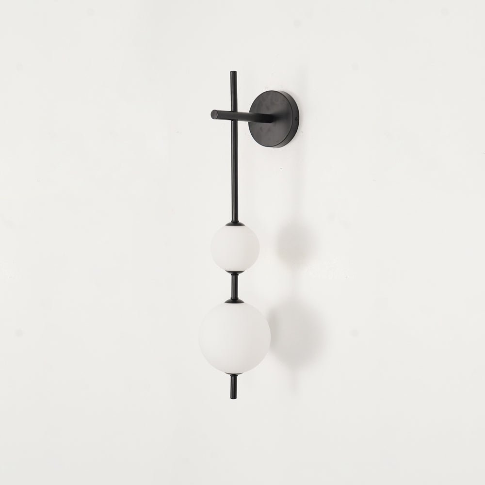 Cerin Vertical Globe Wall Lamp – Elegant Modern Lighting for Stylish Interiors — product view 6
