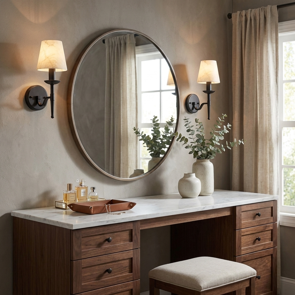 Vesper Alabaster Wall Sconce — product view 3