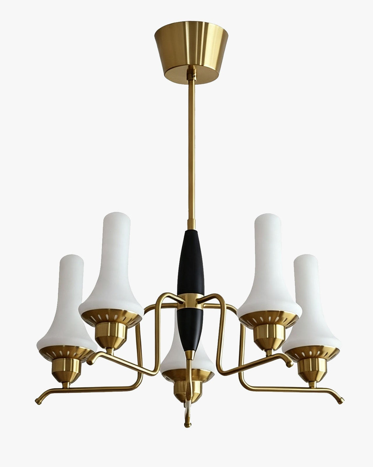 WOMO Trumpet‑shaped Glass Chandelier-WM3241 — product view 1