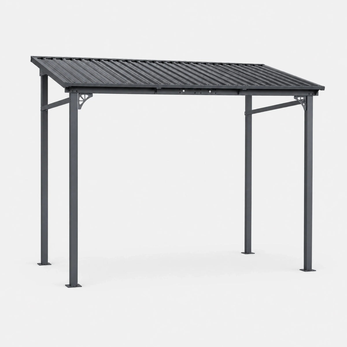 Wall-Mounted Hardtop Gazebo — product view 1