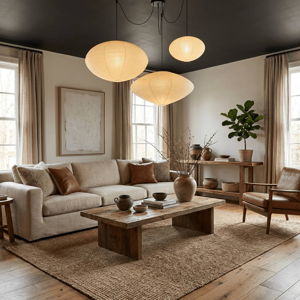 Washi Paper 15A 21A 26A Pendant Light — product view 7