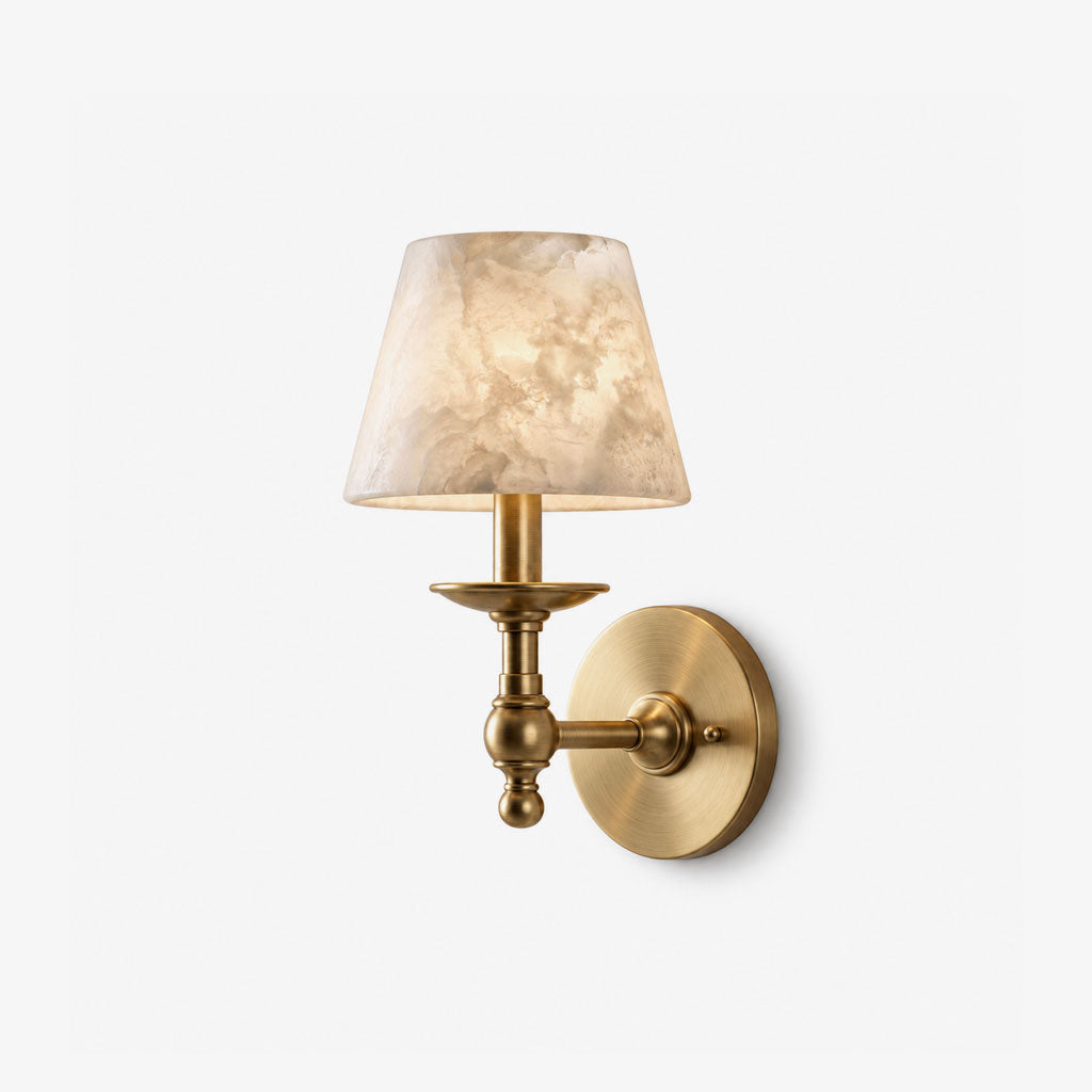 Ainsley Alabaster Wall Sconce — product view 1