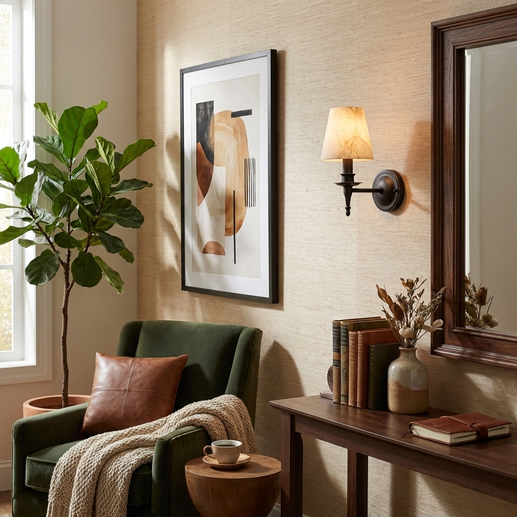 Windsor Alabaster Wall Sconce — product view 7