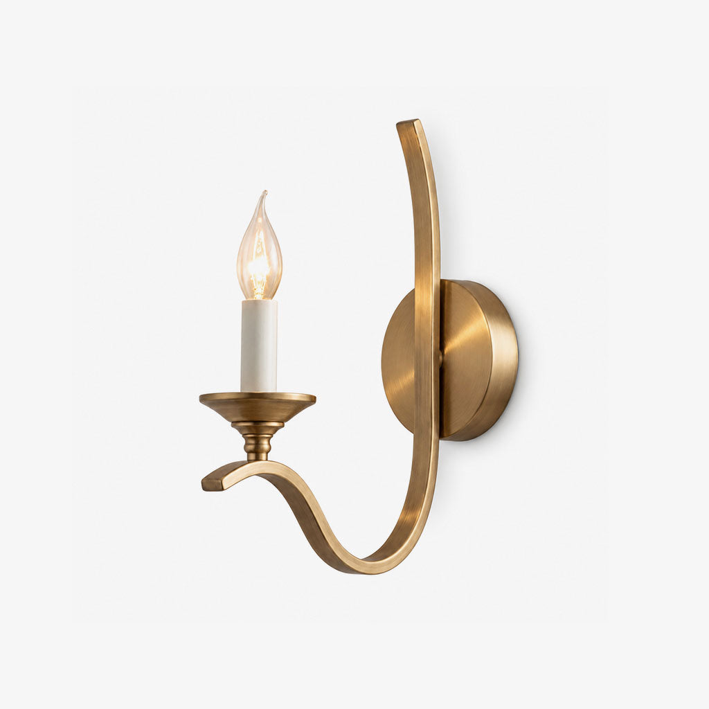 Calder Wave Arm Wall Sconce — product view 1