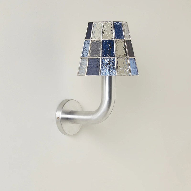 Wren Faceted Glass Wall Sconce — product view 4