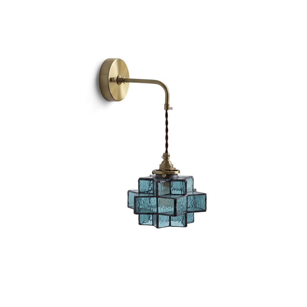 Ziggy Glass Wall Sconce — product view 1