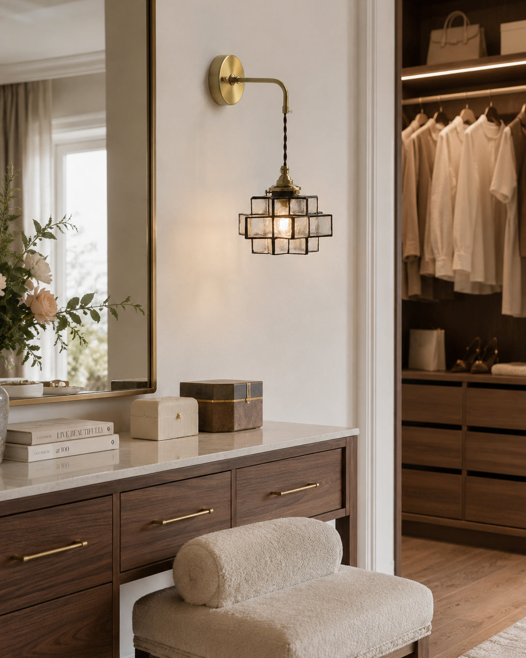 Ziggy Glass Wall Sconce — product view 7