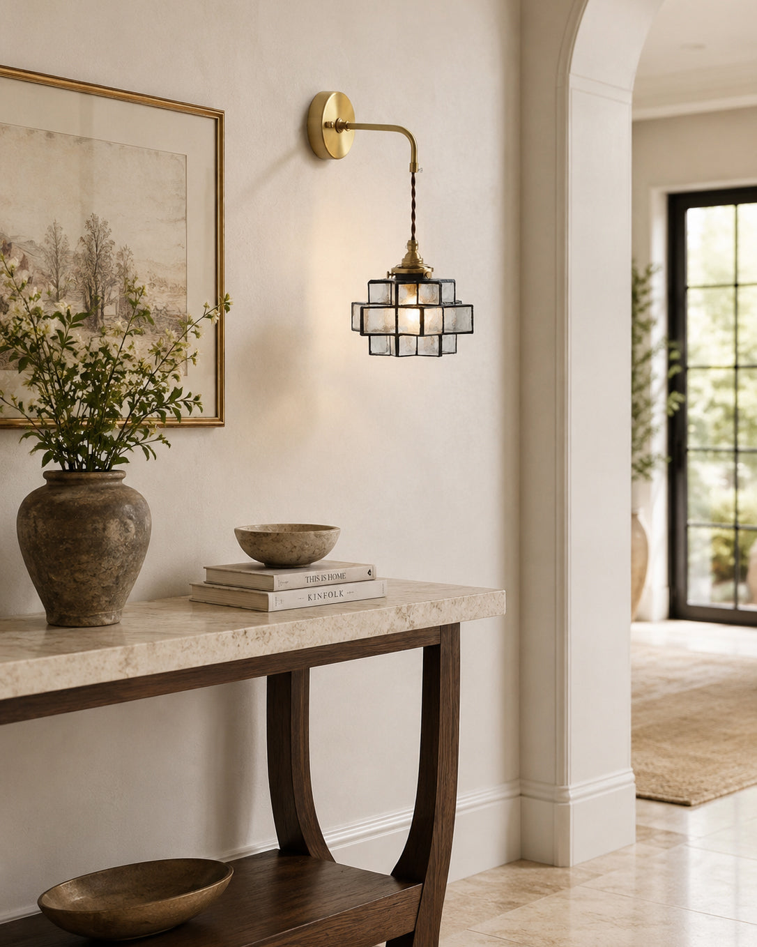 Ziggy Glass Wall Sconce — product view 5