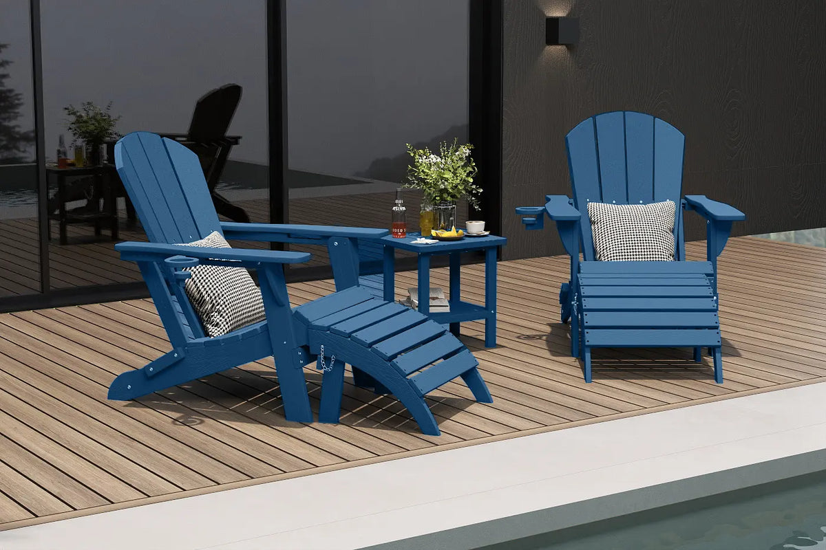 Adirondack Chair Footrest — product view 4