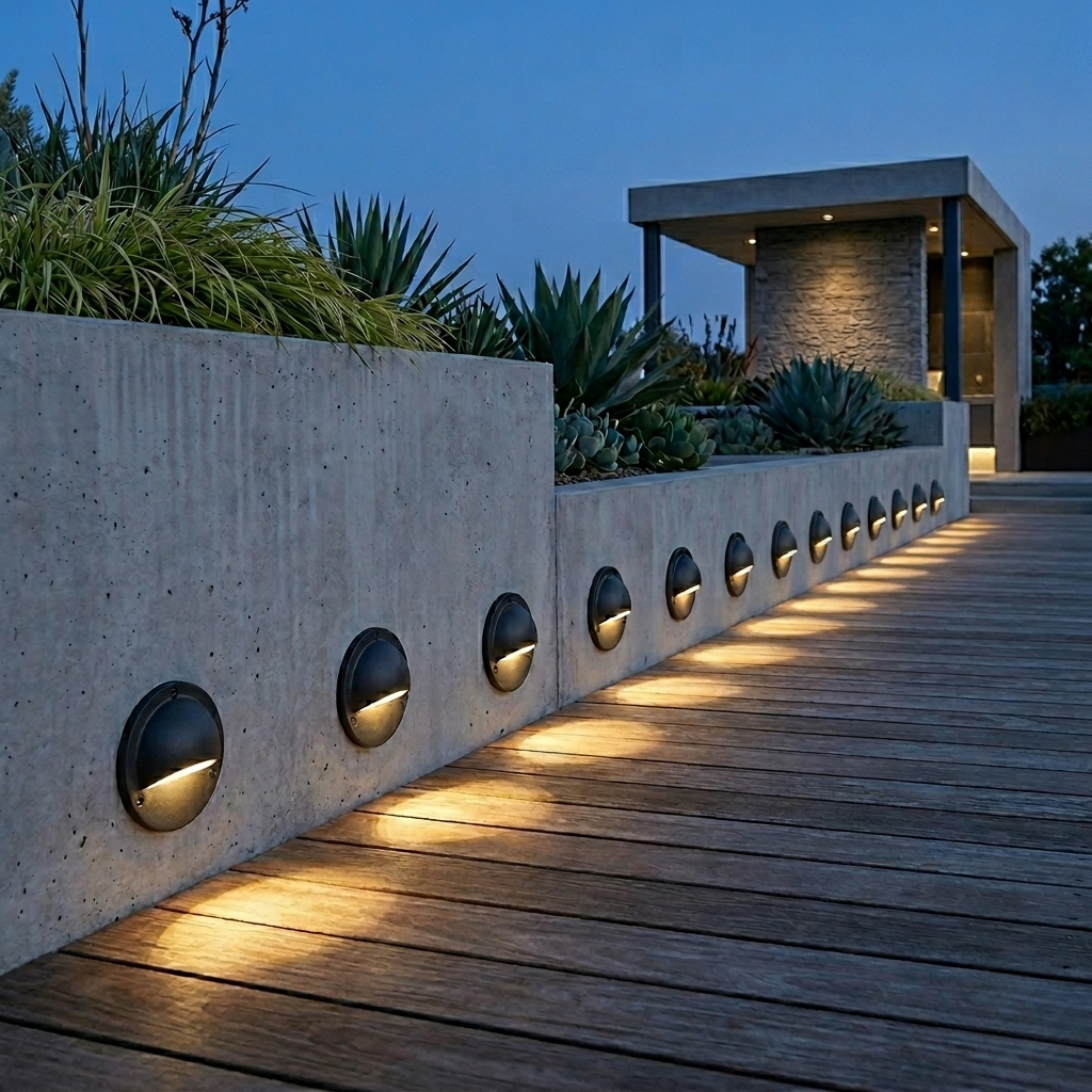 Low Voltage LED Deck Step Lights Warm White 2700K IP65 Outdoor Stair Lighting — 4, 6, 10 & 12-Pack — product view 4