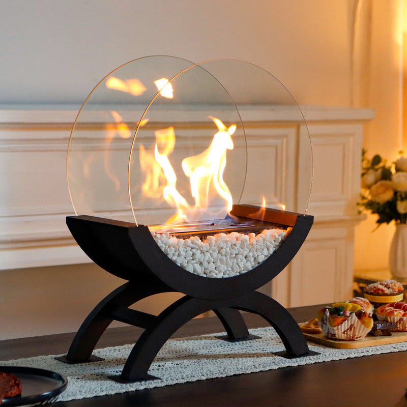 Ambient Flame Decorative Bioethanol Fireplace — product view 3