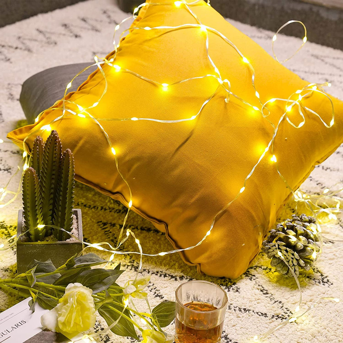 LOUNGE YARD Fairy Solar String Light — product view 3