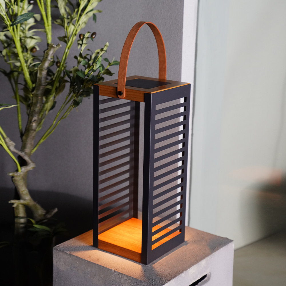 LOUNGE YARD 19.7'' Solar Powered Outdoor Floor Lamp — product view 2