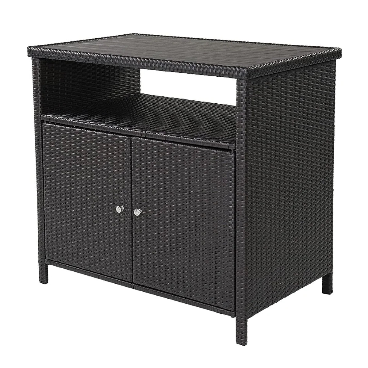 LOUNGE YARD 2-Door Steel Buffet Storage Cabinet — product view 7