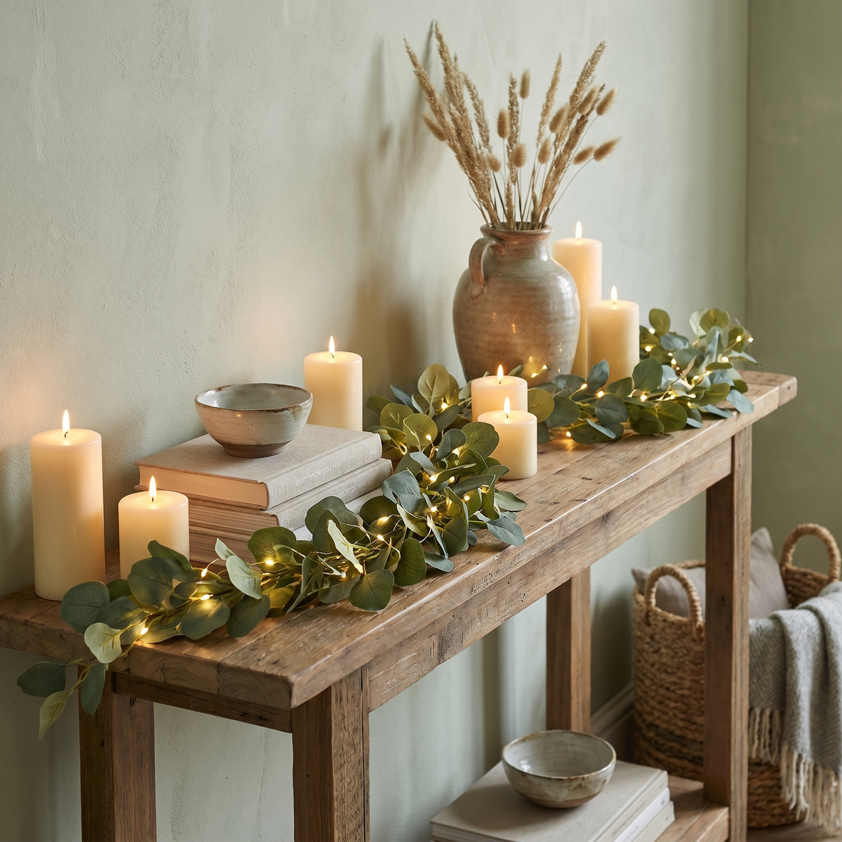 Botanical Garland Light, Warm White LED, Battery or Solar, 2m to 10m — product view 2