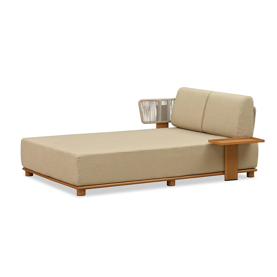 PURPLE LEAF Breck Patio Conversation Set Modular Sectional Sofa Components — product view 3