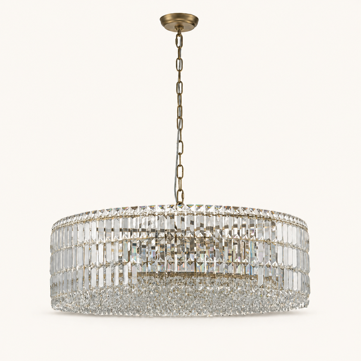 Marnau Brunec 8-Light Crystal Drum Chandelier — product view 2