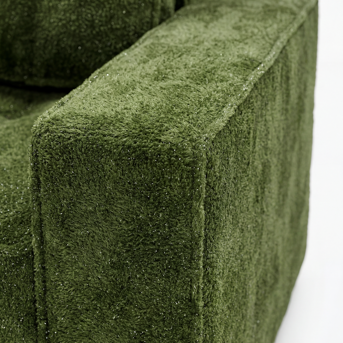 Milo Plush Sleeper Loveseat — product view 6