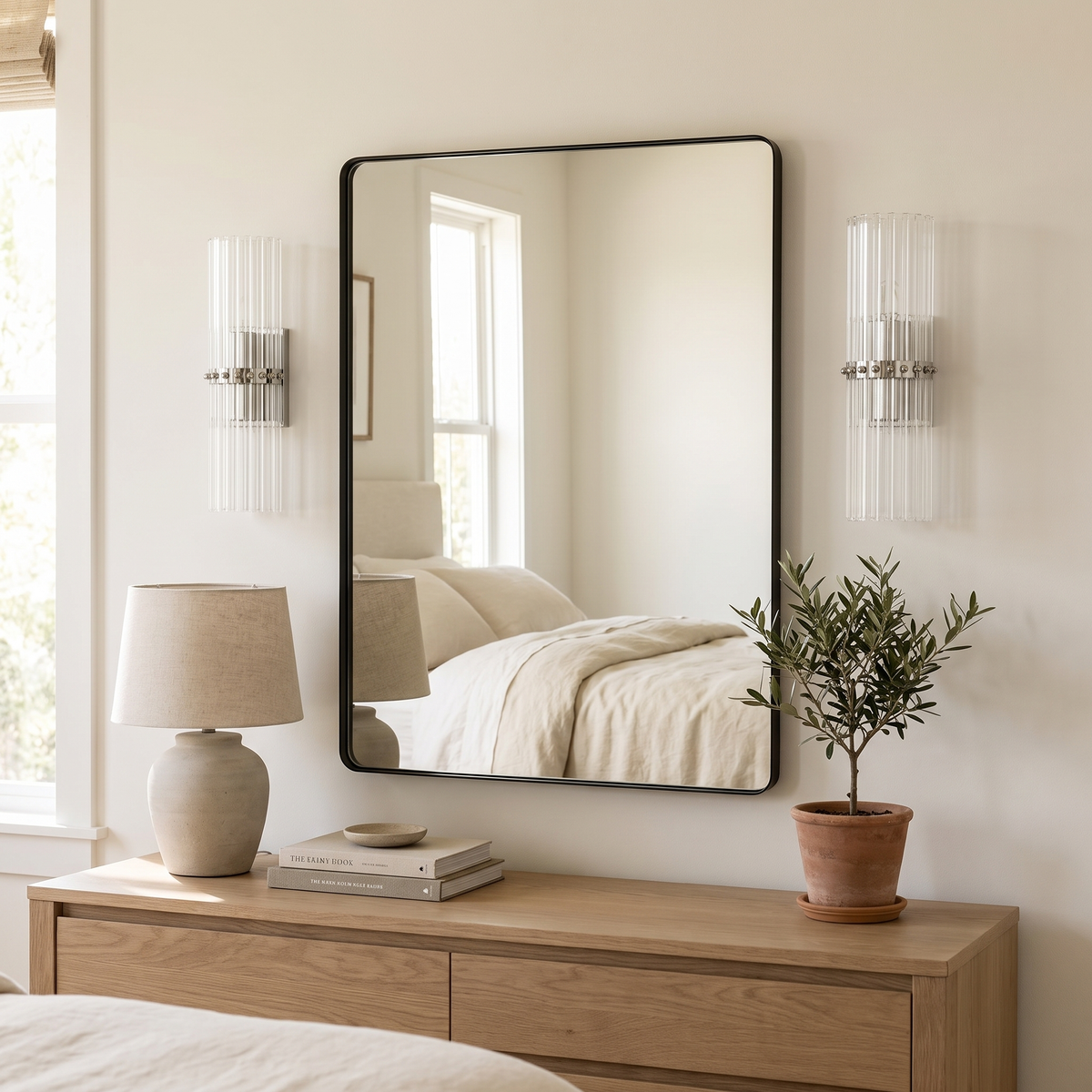 Crystal Up Down Tube Wall Sconce, 1 or 2 Head — product view 5