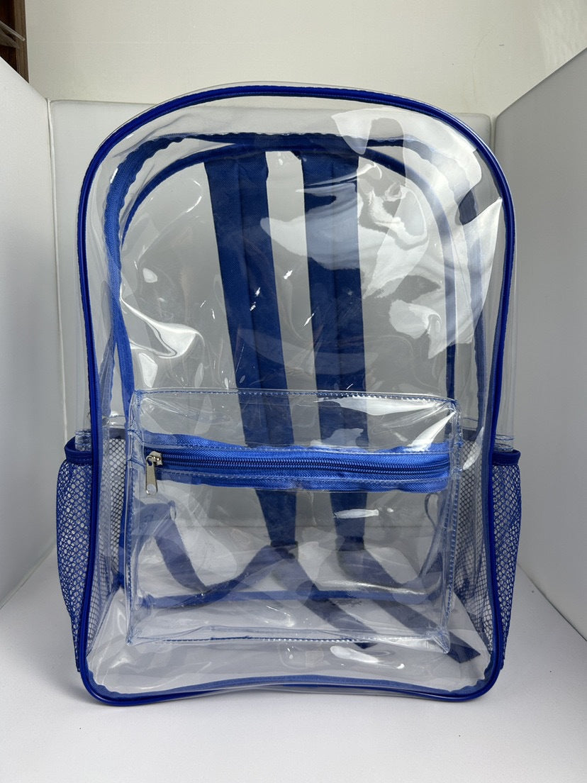 Transparent PVC backpack with large capacity — product view 7