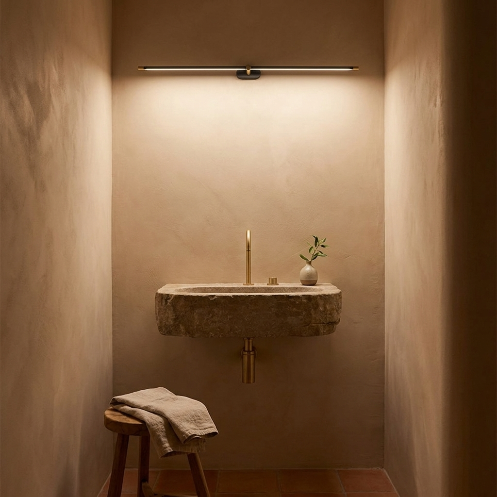 Skyla | Slim Linear LED Wall Lamp for Vanity Mirror and Bedside Lighting — product view 5