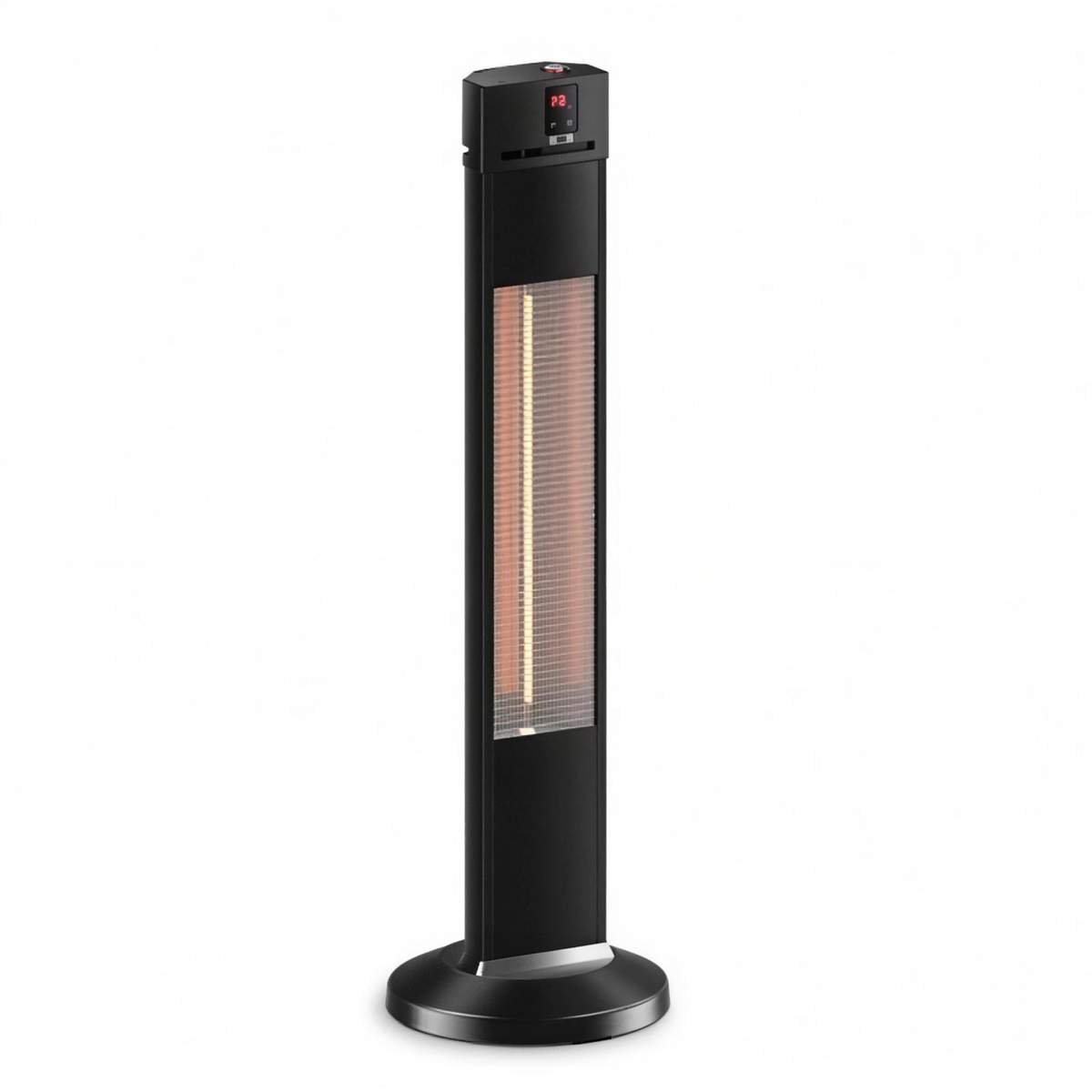 Freestanding Infrared Electric Space Heater, Weatherproof Rated, Remote Control, Overheat Protection for Living Rooms, Bedrooms and Offices — product view 1