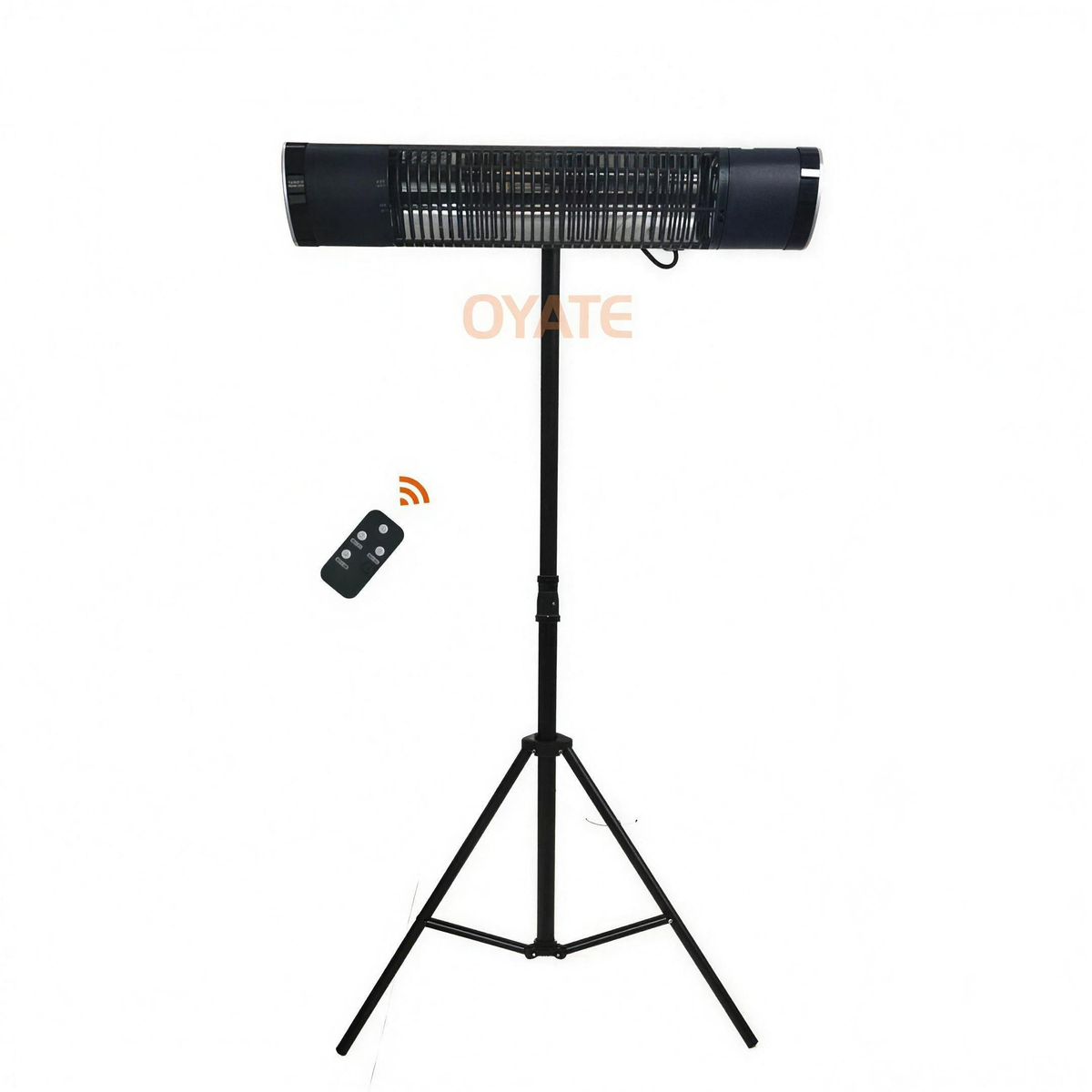 1500Watt Electric Outdoor Free Standing Infrared Patio Heater with Remote Control — product view 2