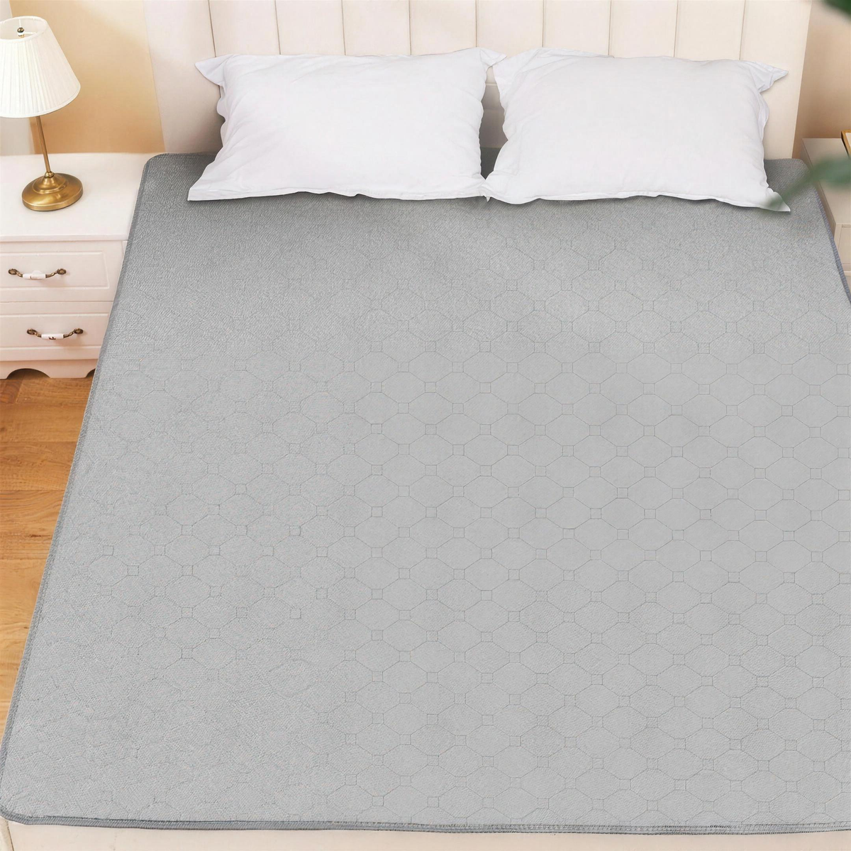Double Size Electric Heated Blanket with Automatic Thermostat Control, Body Warmer Mattress Pad for Bed — product view 1