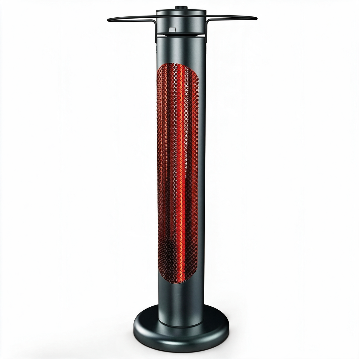 1500W Electric Patio Heater with Oscillation, 8 Heat Levels, 8-Hour Timer & Remote, IP65 Indoor/Outdoor Infrared Heater — product view 1