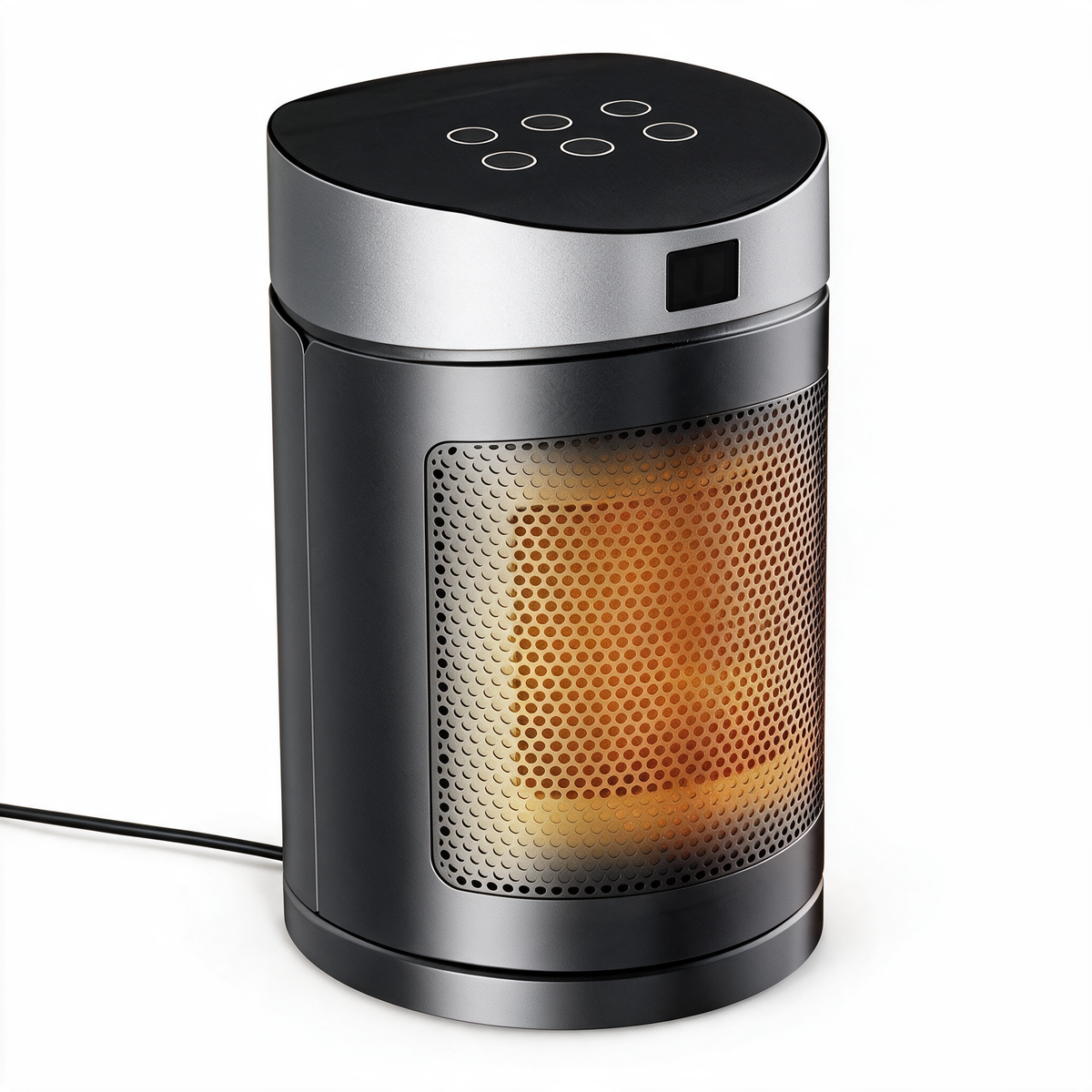 1500W Portable Electric Space Heater, Remote Control, PTC Ceramic Heating, Overheat Protection for Desks, Bedrooms and Home Offices — product view 1