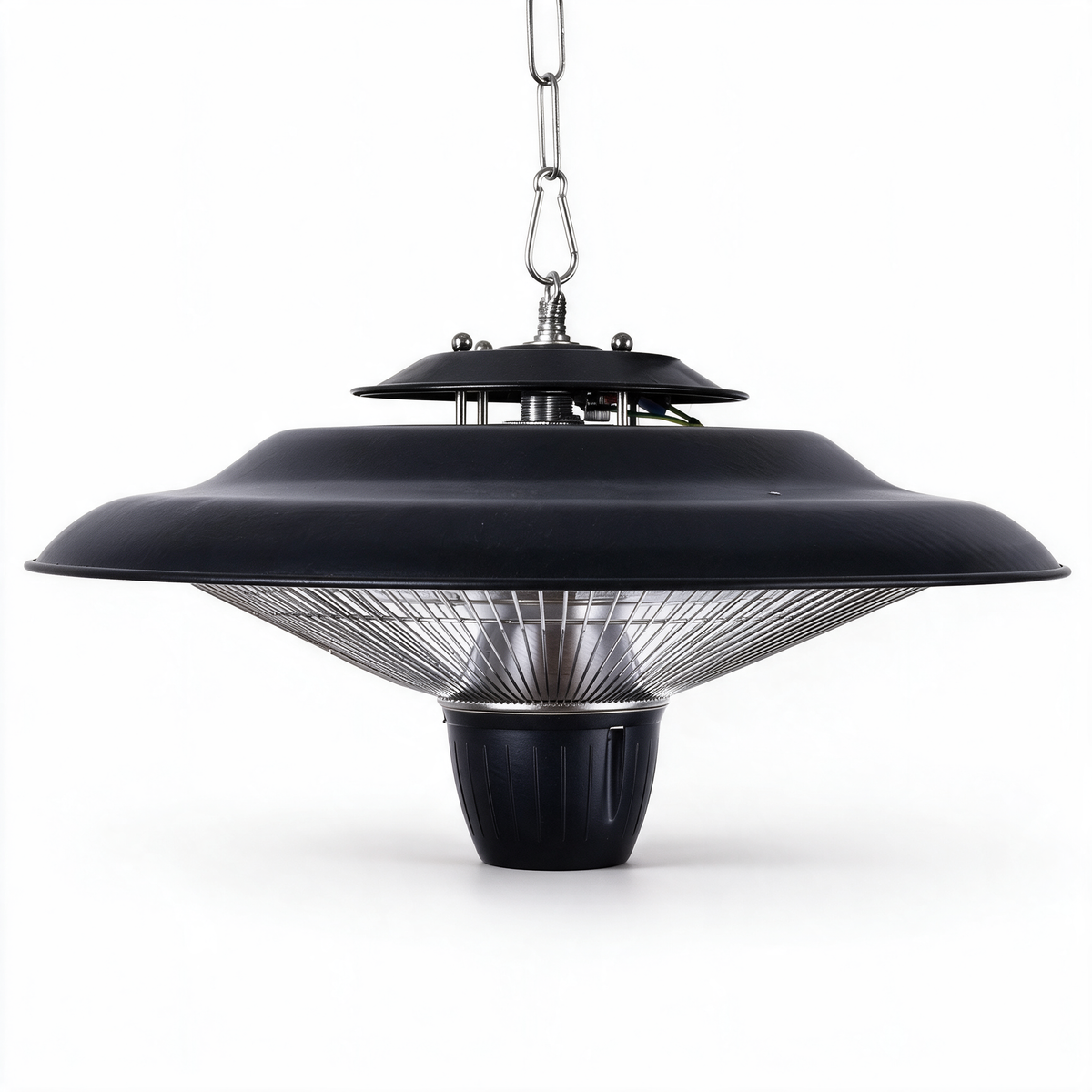 1500W Wall Mounted Electric Patio Heater, Overheat Protection for Patios, Decks and Covered Porches — product view 1