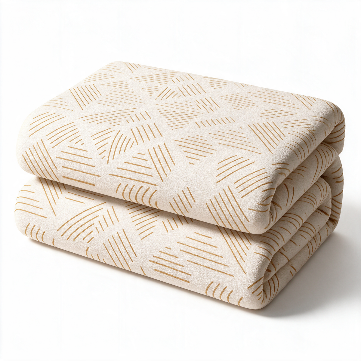 Sherpa Plush Heated Blanket Queen/King, 3 Heat Settings with Auto Shutoff, Fast-Heating Machine Washable Electric Throw — product view 1