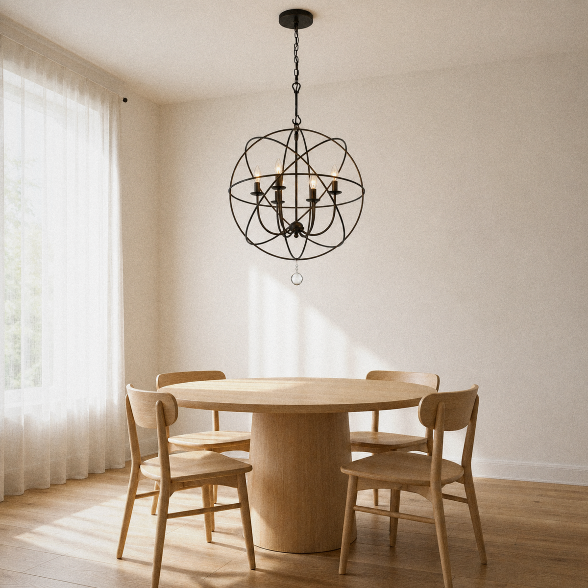 Marnau Cezembre 6-Light Globe Chandelier — product view 2