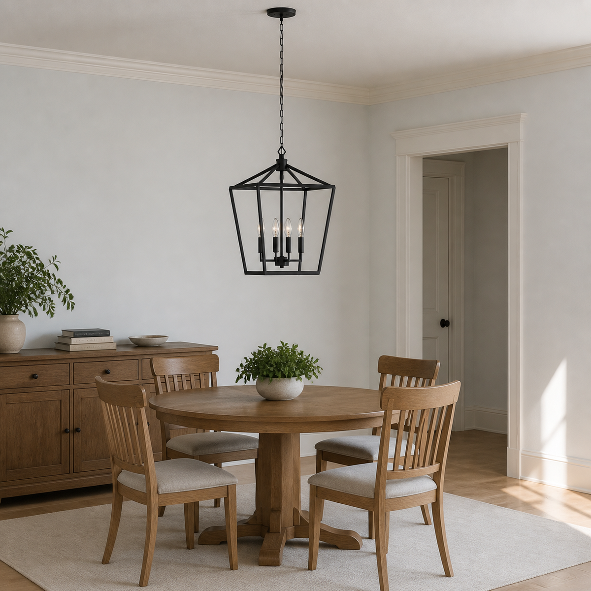 Marnau Lampaul 4-Light Lantern Chandelier — product view 5