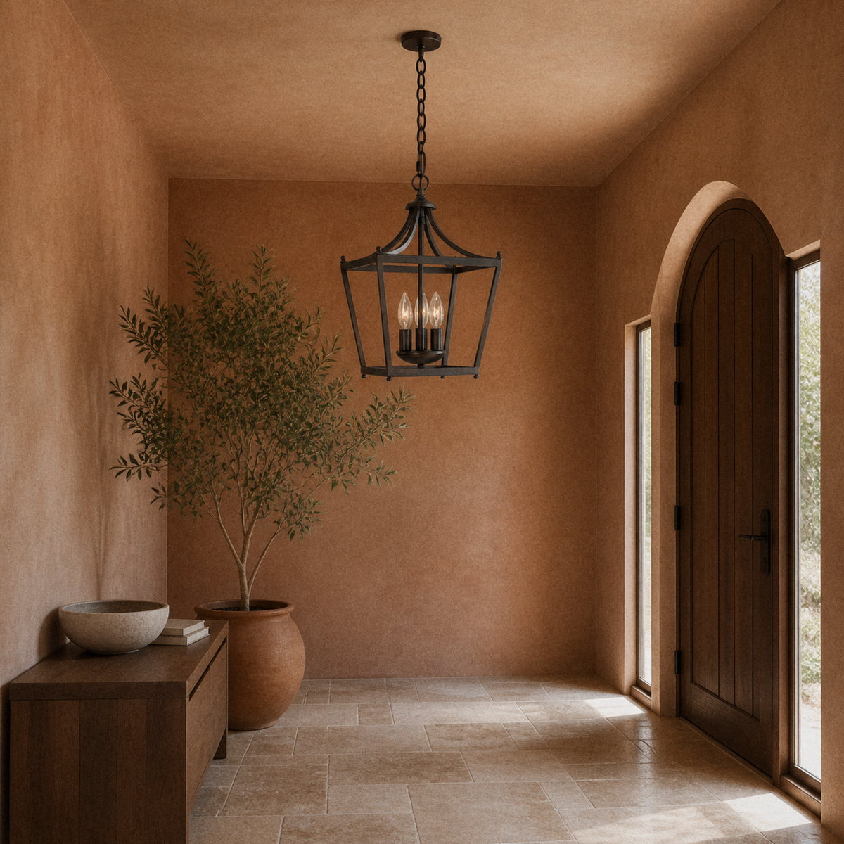 Marnau Senet 3-Light Lantern Pendant — product view 3