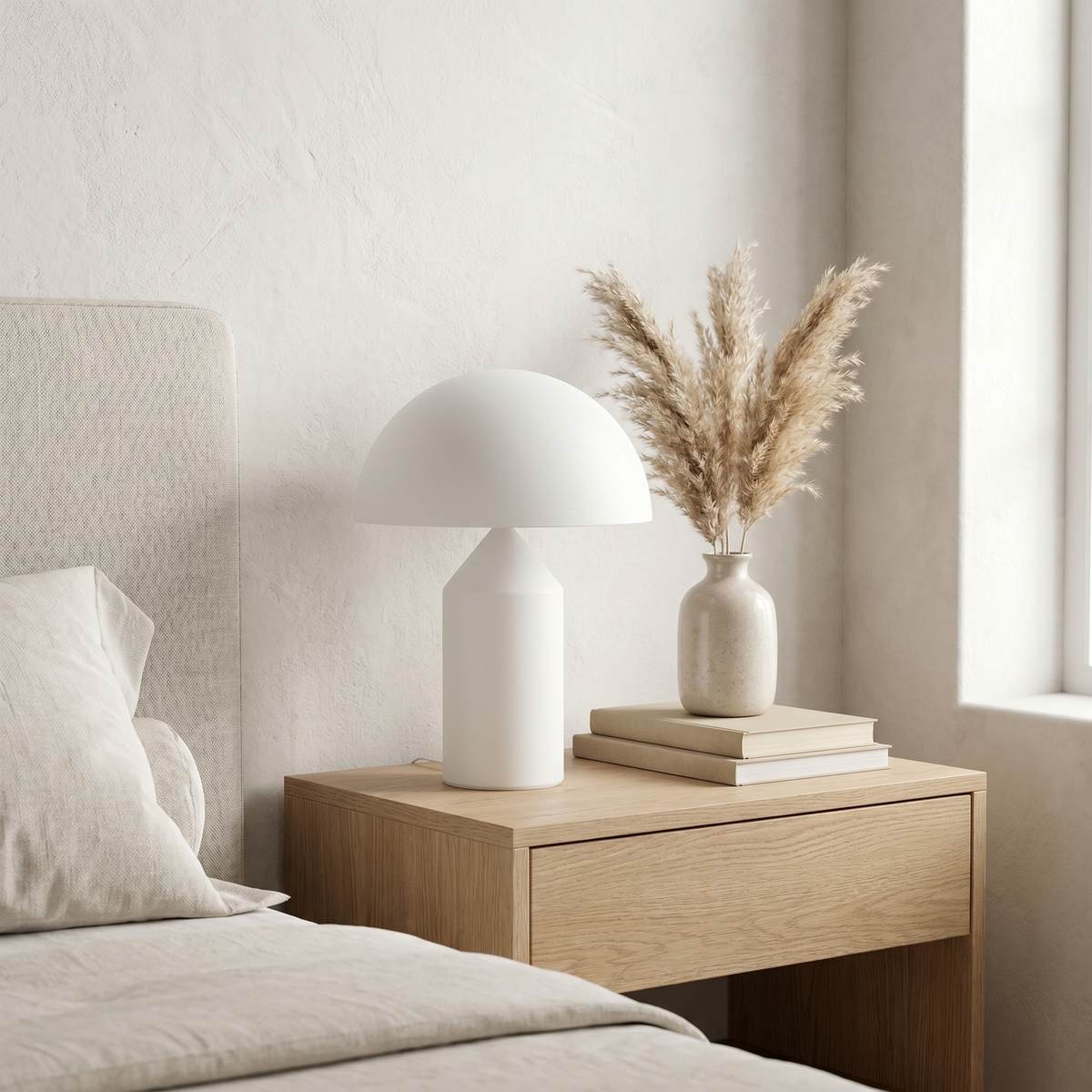 Mushroom Table Lamp, Dimmable LED, Iron, Three Colour Temps, USB — product view 5