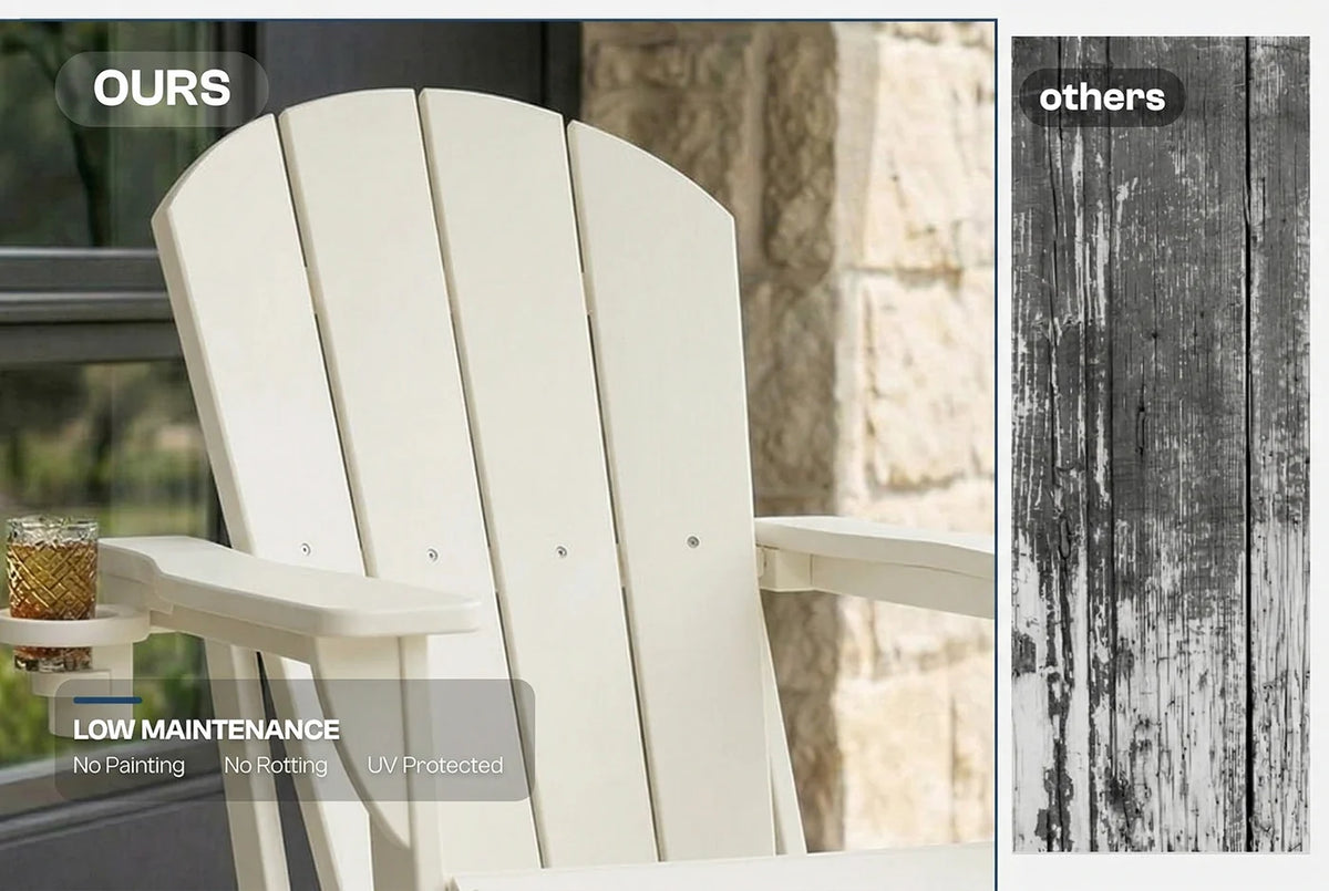 Folding Adirondack Chair — product view 4