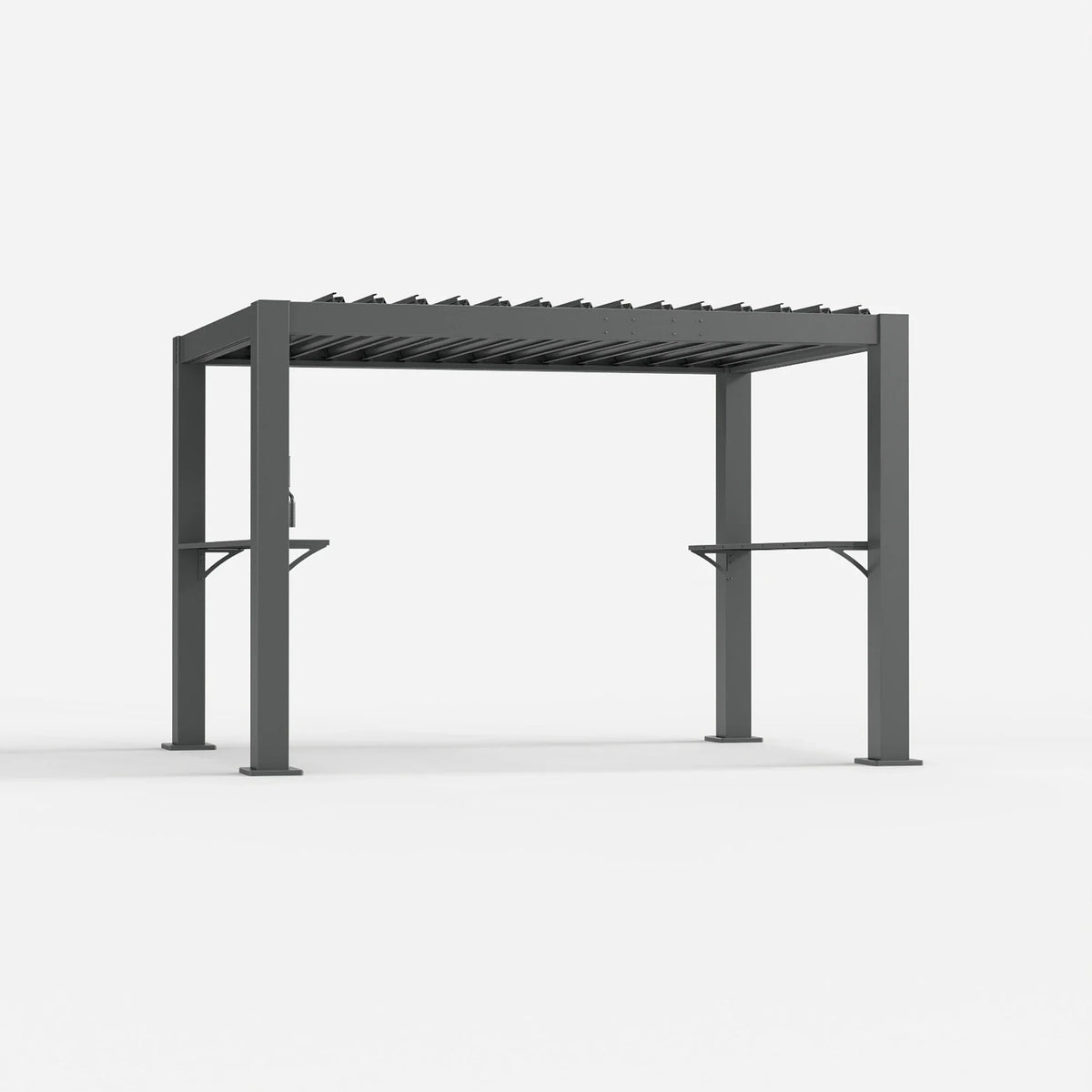LUXOR™ Grill Louvered Pergola — product view 1