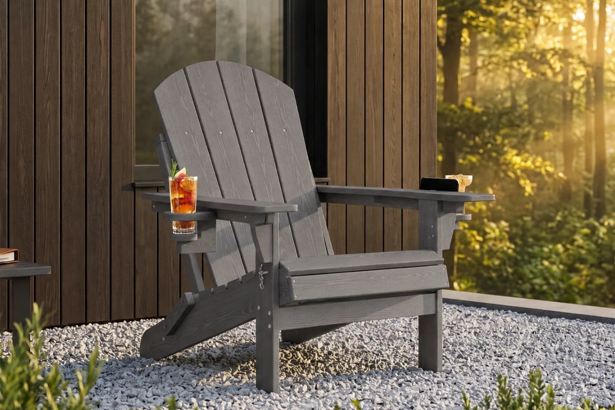 HDPE Reclining Adirondack Chair — product view 2