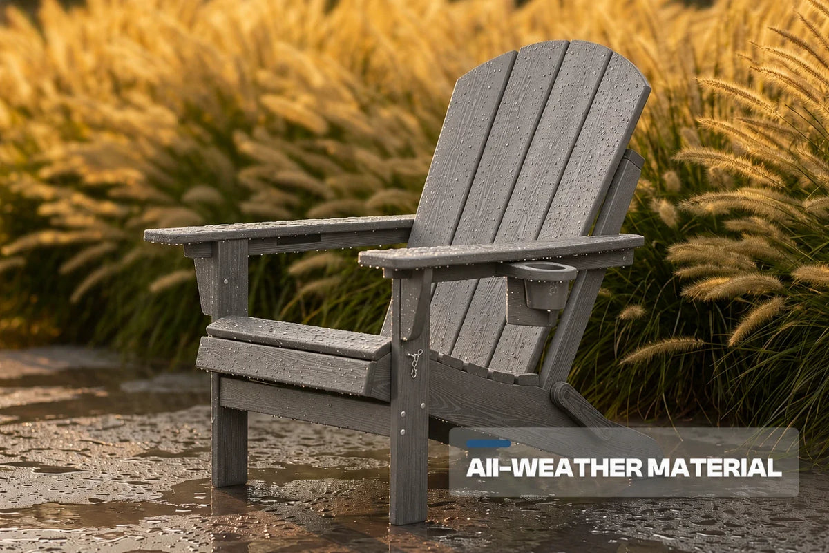 HDPE Reclining Adirondack Chair — product view 6