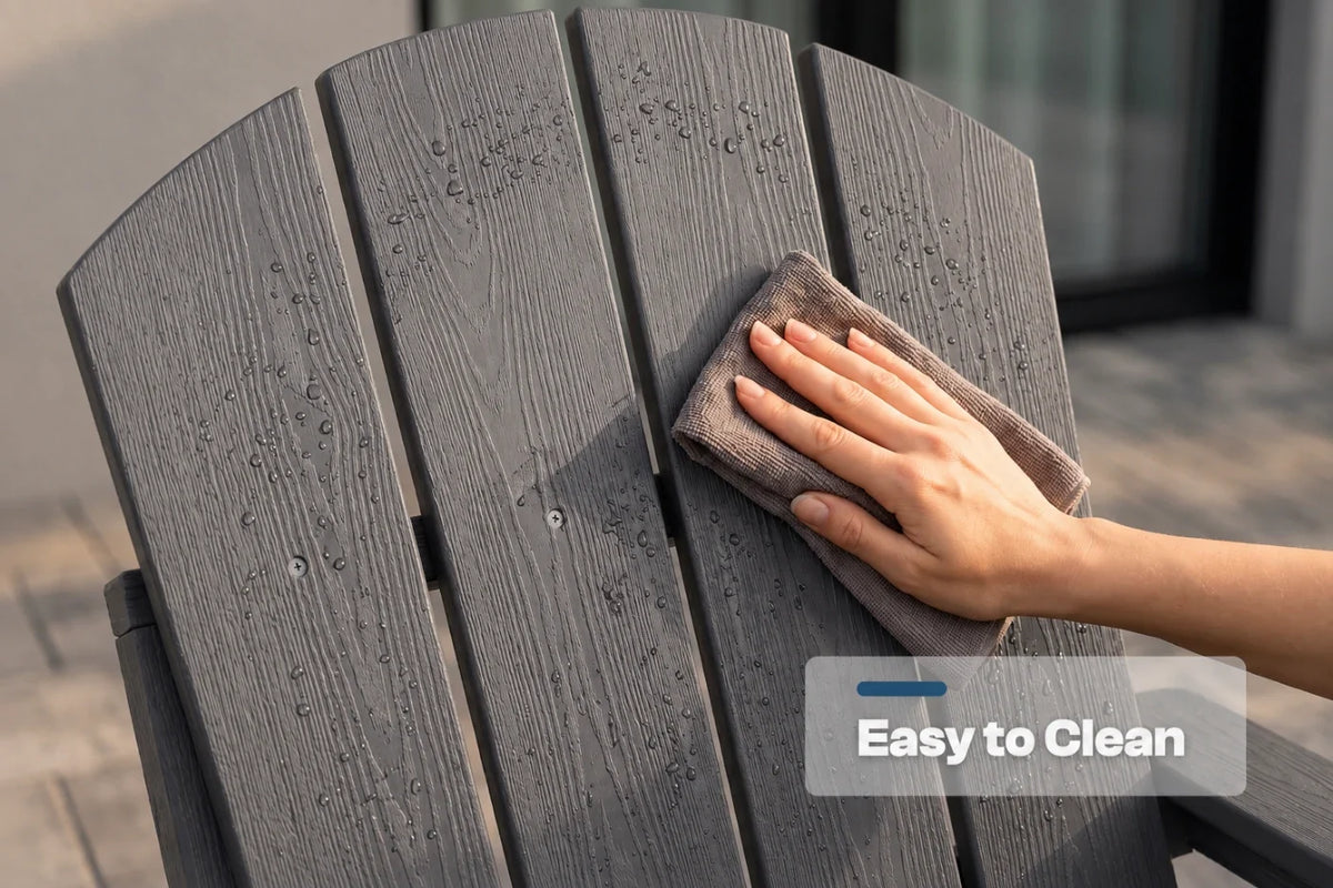 HDPE Reclining Adirondack Chair — product view 7