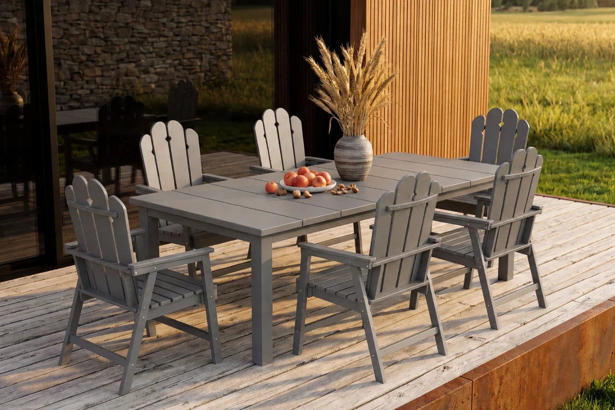 Wave™ All-Weather HDPE Outdoor Dining Set — product view 2