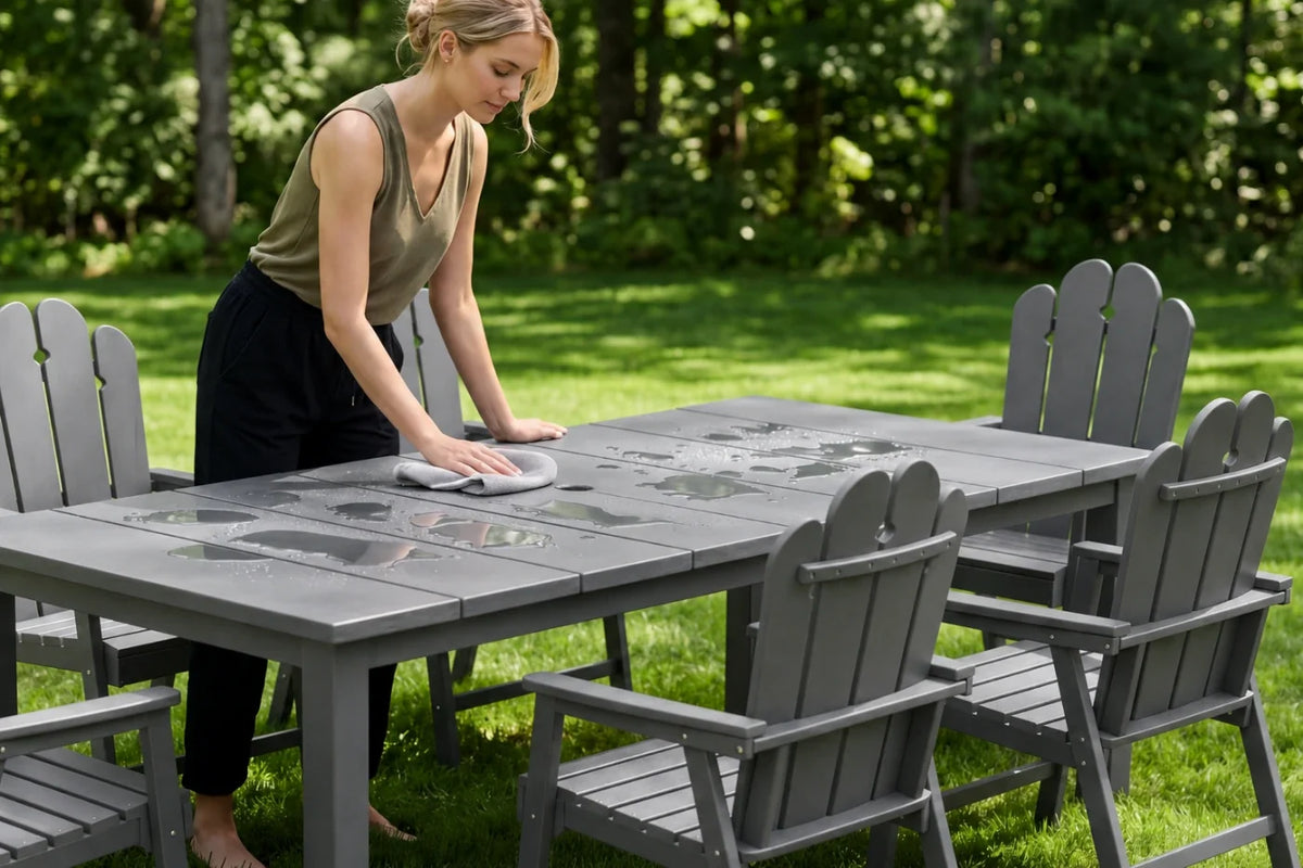 Wave™ All-Weather HDPE Outdoor Dining Set — product view 7