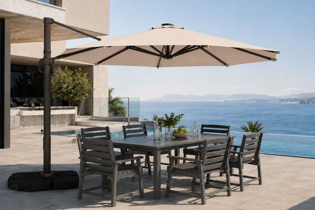 Round Cantilever Umbrella — product view 2