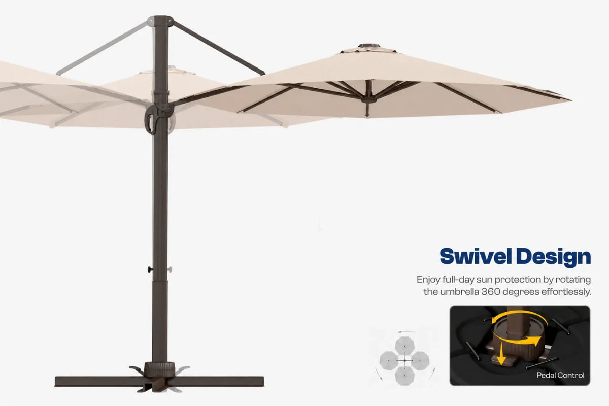 Round Cantilever Umbrella — product view 5