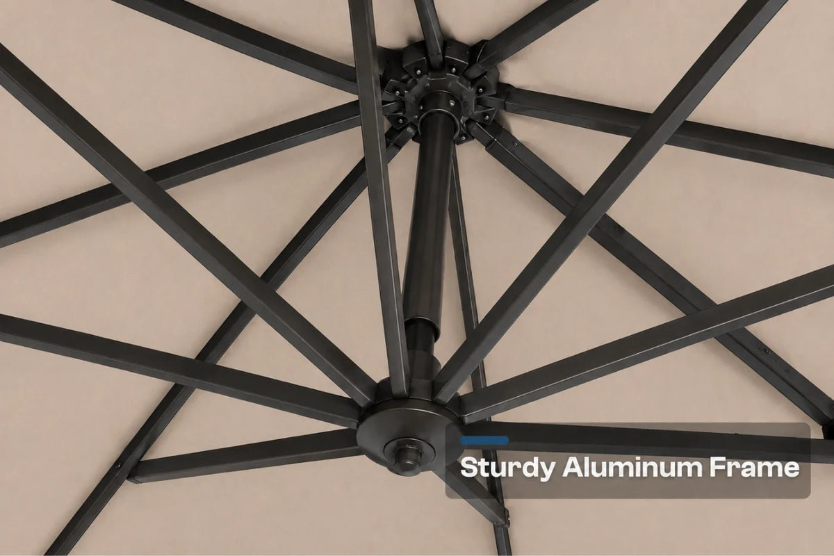 Round Cantilever Umbrella — product view 7